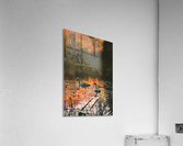 GOLDEN SWANS Acrylic Print
