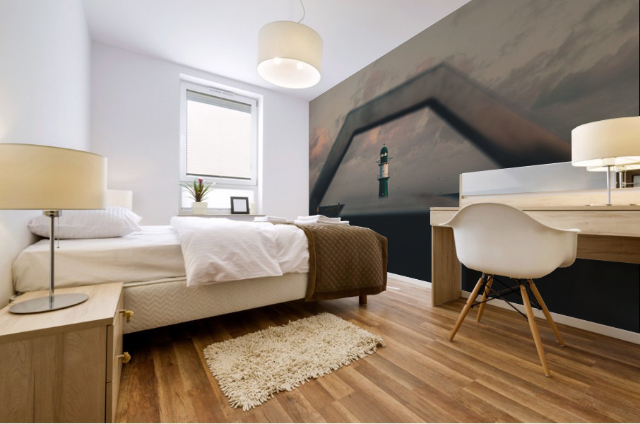 LIGHTHOUSE VIEW Mural print