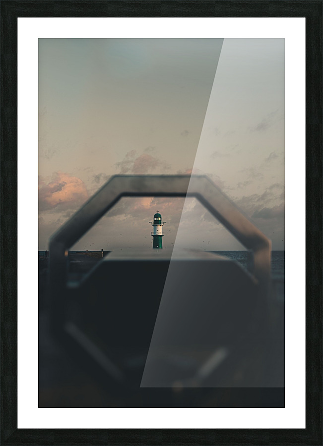 LIGHTHOUSE VIEW Picture Frame print