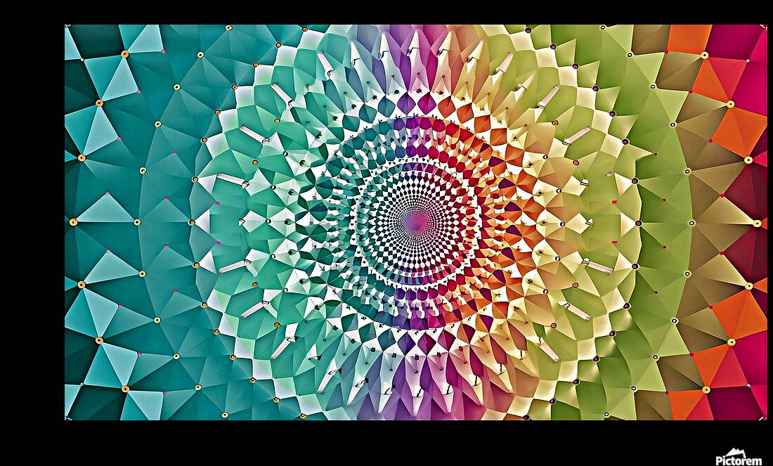 Mesmerizing Geometric Pattern Reproduction