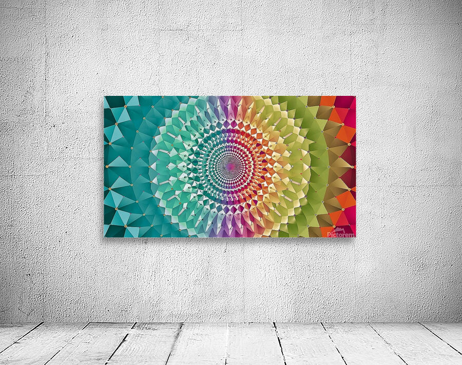 Mesmerizing Geometric Pattern Wall Preview
