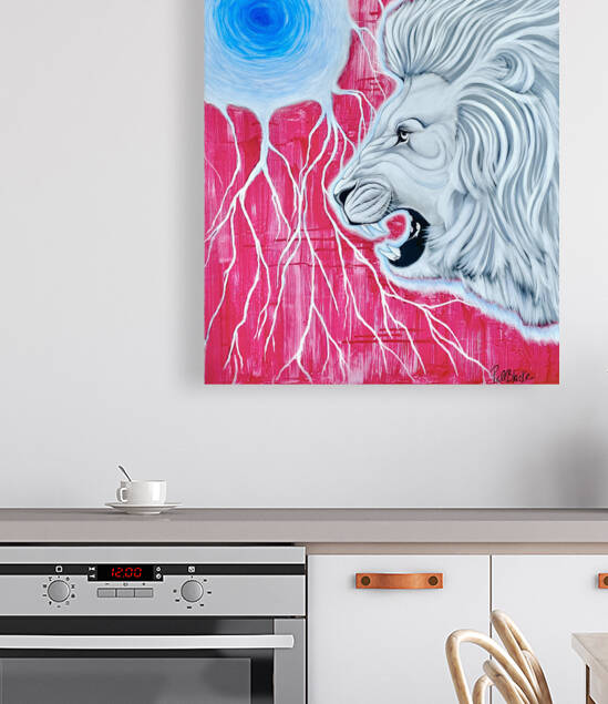 Electric Lion by paleblackeart