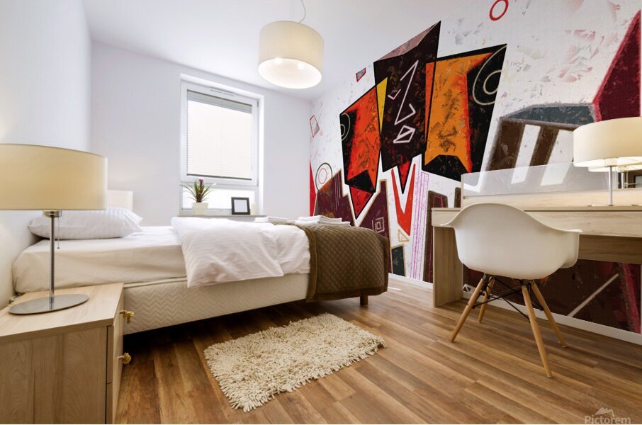 The Nucleus Mural print