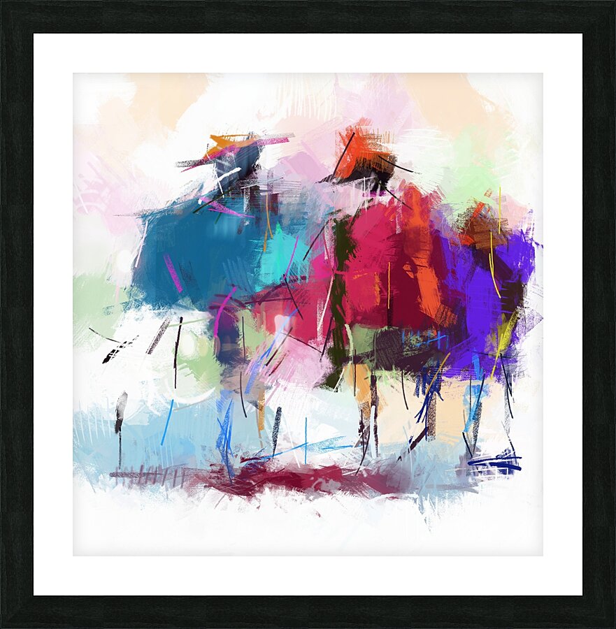 Lifes Journey Picture Frame print