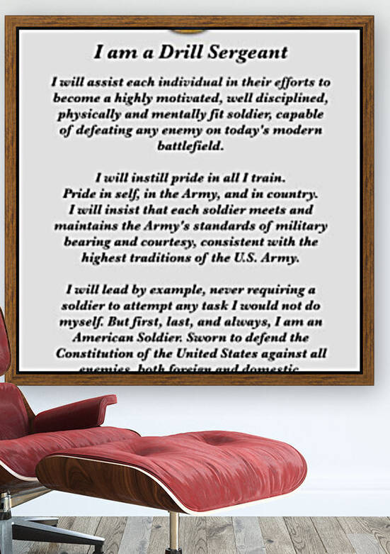 The Drill Sergeant Creed by ArmyFacts com