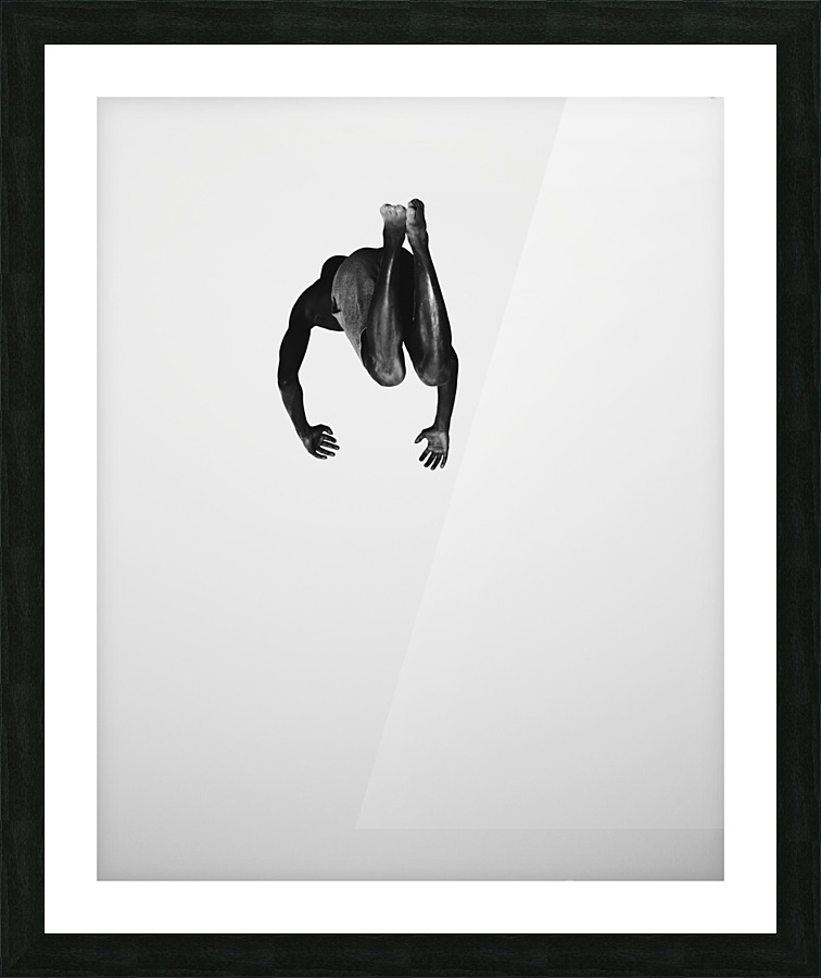 Makumbi - dark clouds Picture Frame Printing