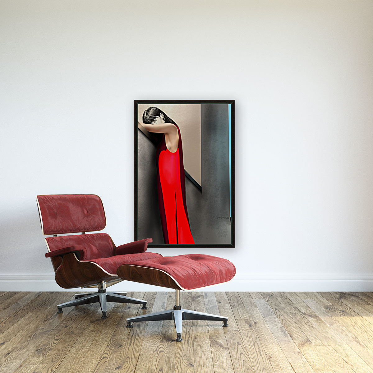 lady in red Reproduction