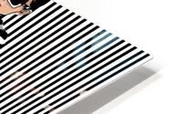 Zebra HD Metal print