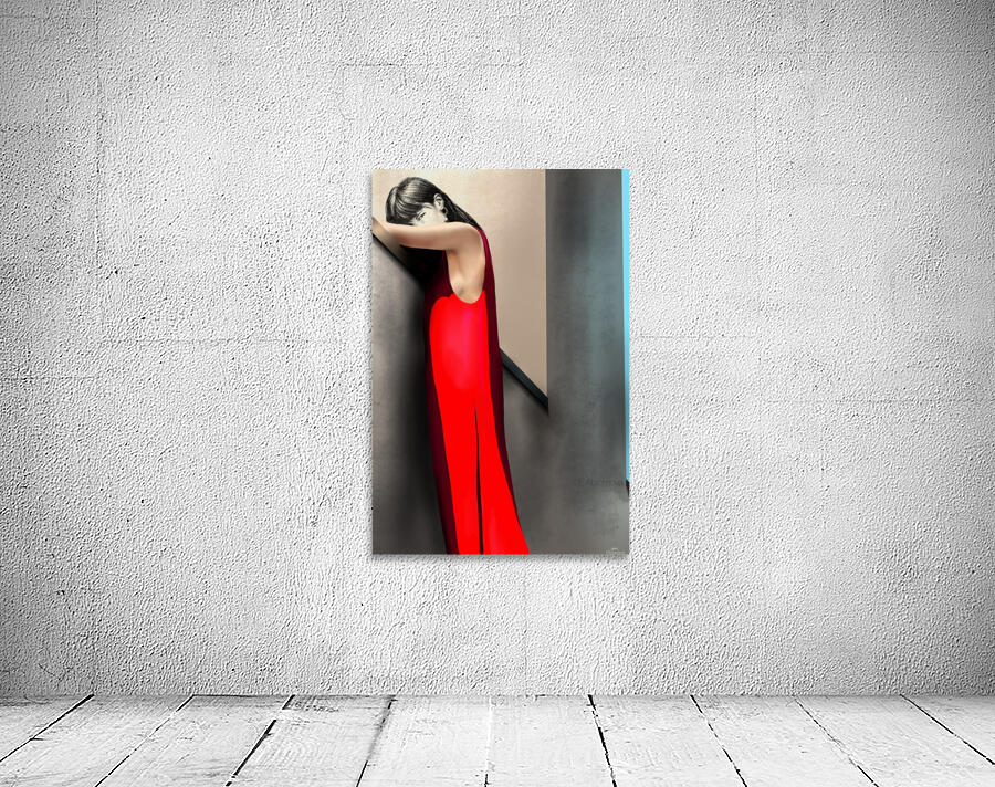 lady in red Wall Preview