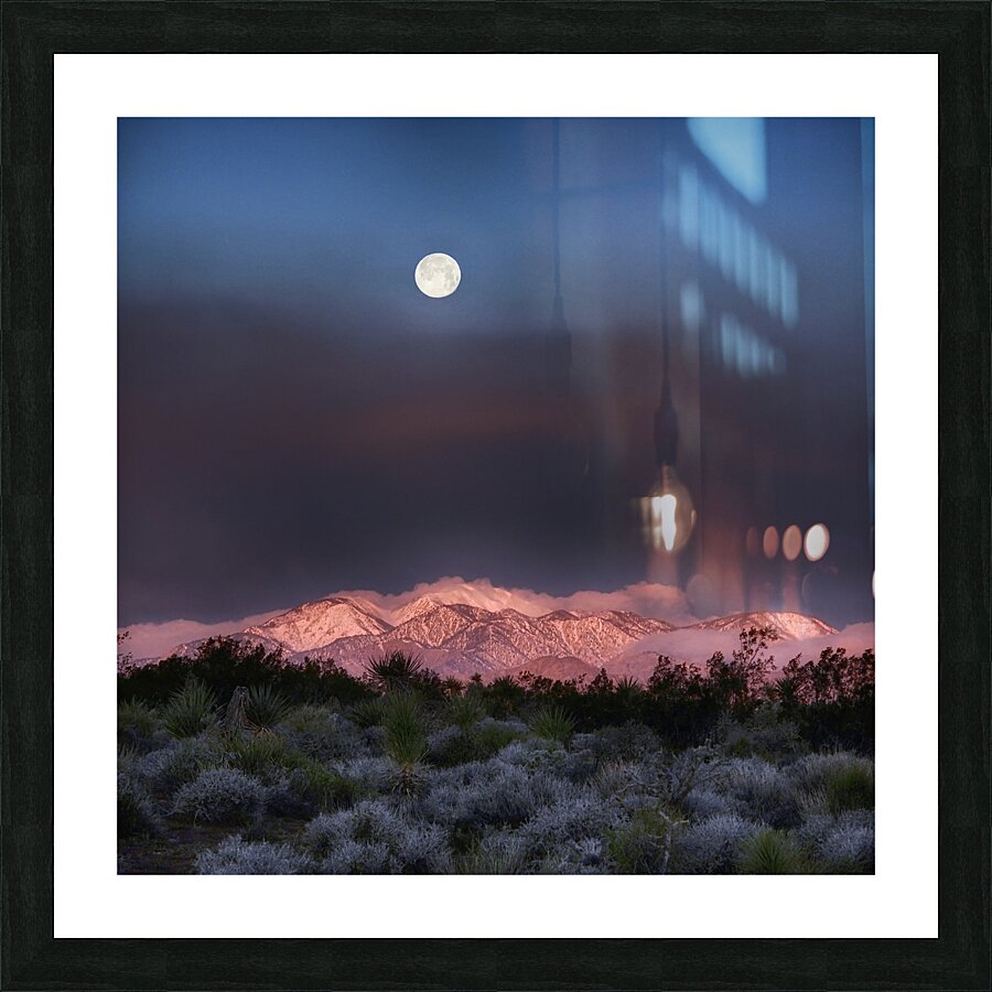 Moon 19 Picture Frame print