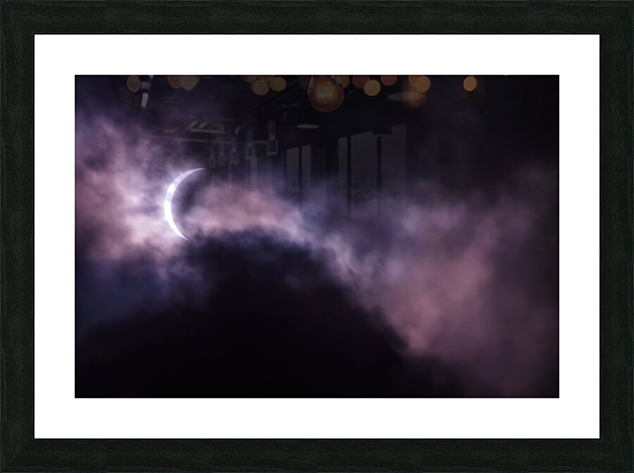 Solar Eclipse Picture Frame print