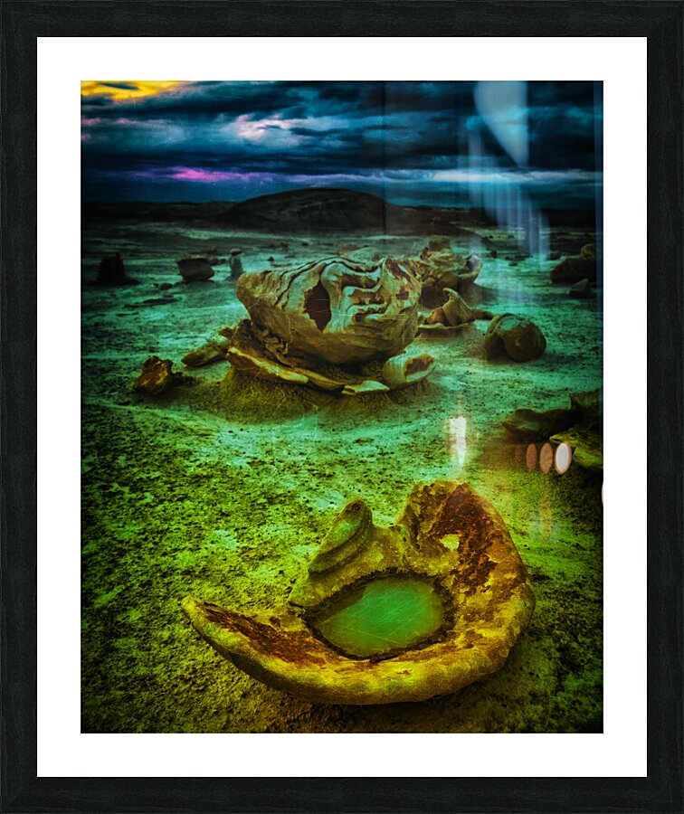 Alien Eggs Picture Frame print