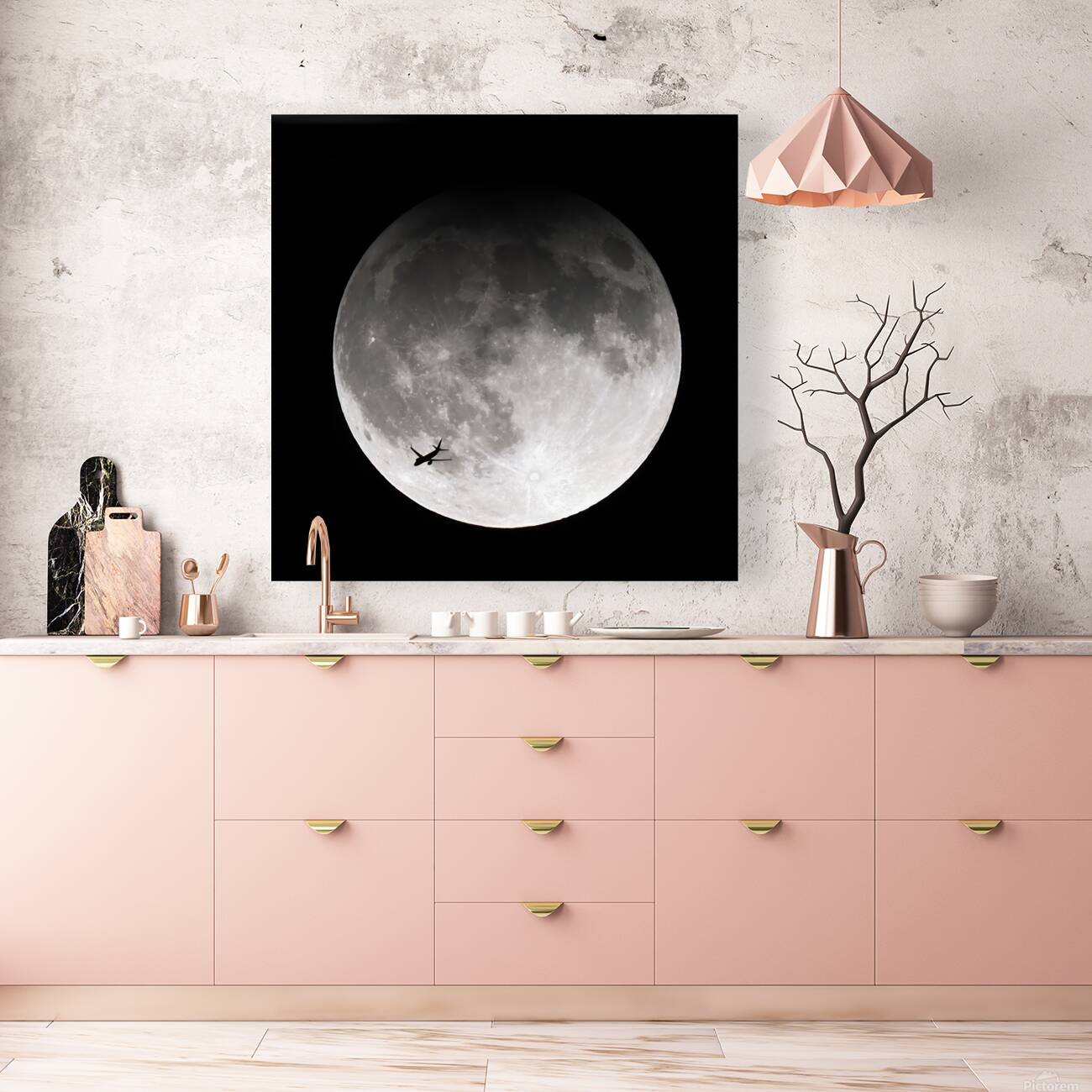 Plane Moon Reproduction