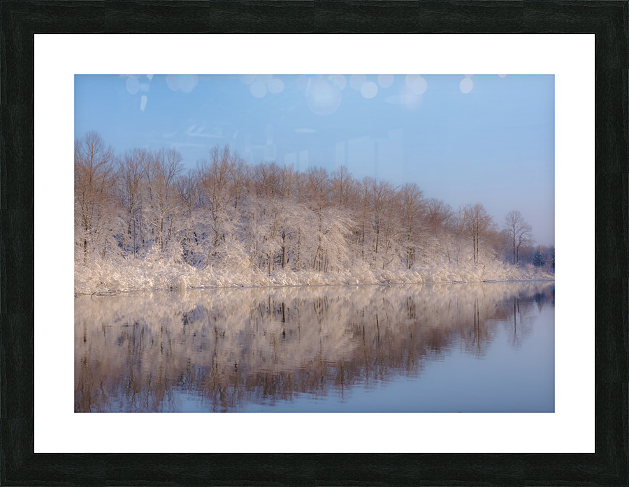 Spring Snow 2023 Picture Frame print