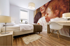 Gabrielle and Jean Mural print