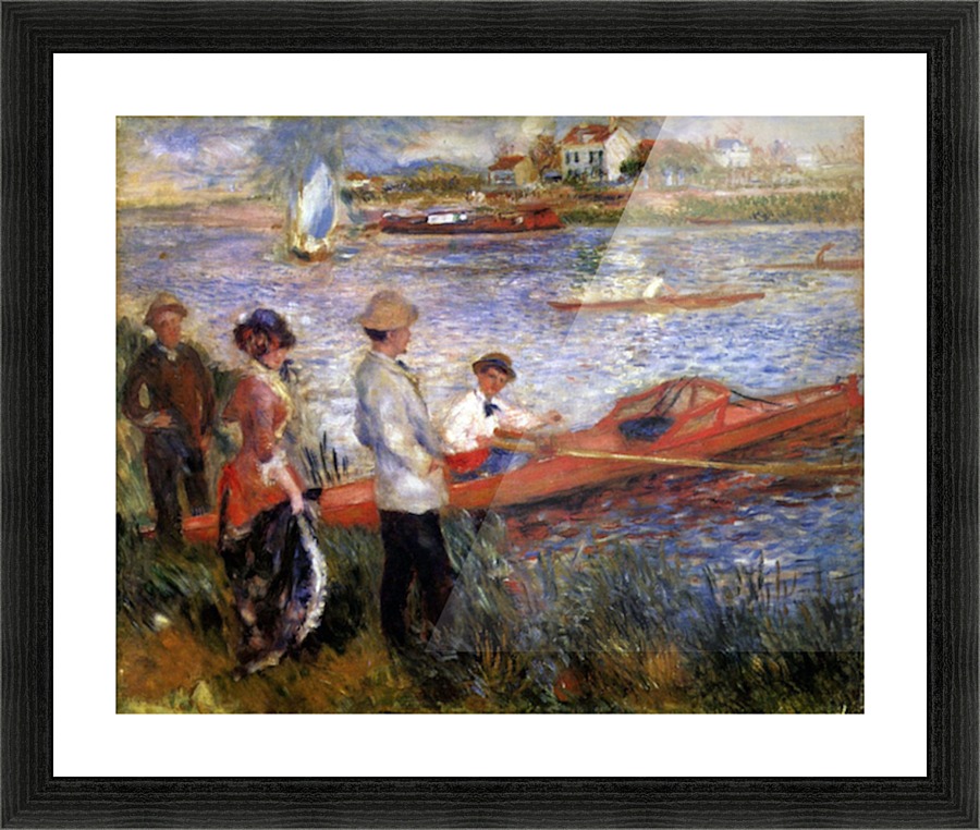 Rowers from Chatou Picture Frame print
