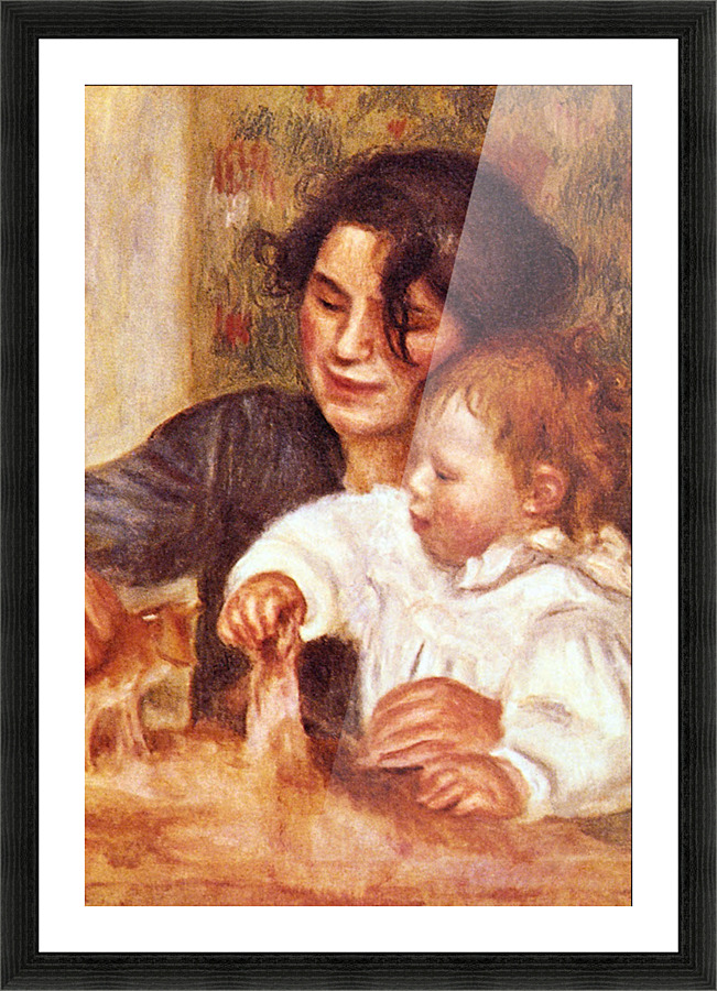 Gabrielle and Jean Picture Frame print