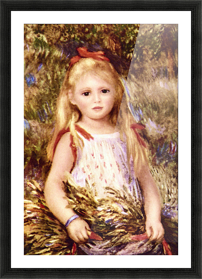 The Little Gleaner Picture Frame print