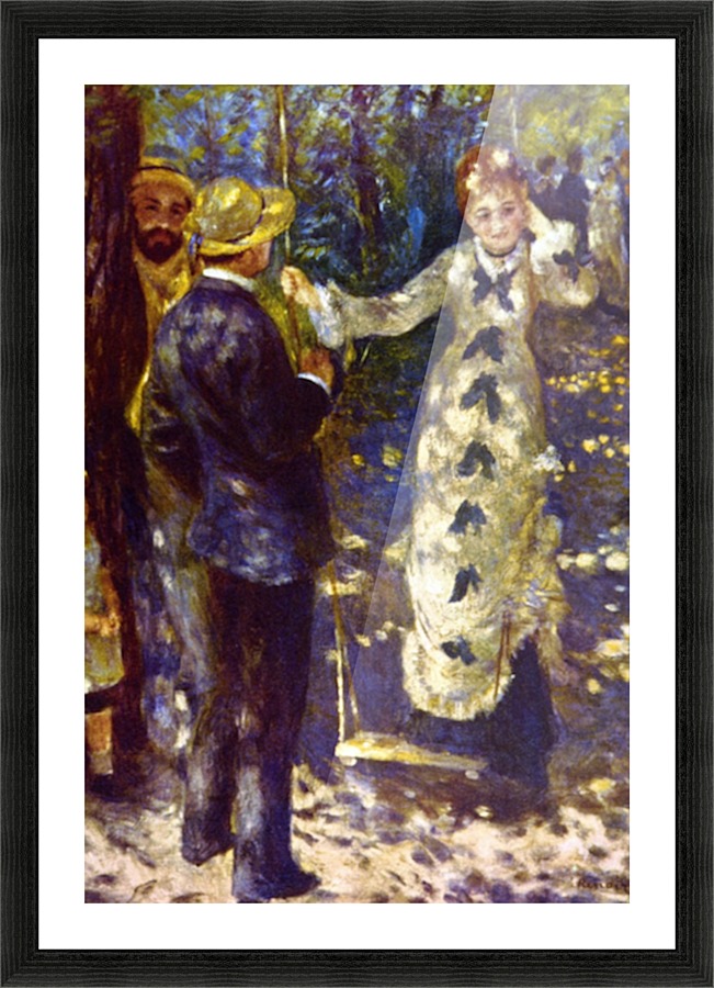 The Swing Picture Frame print