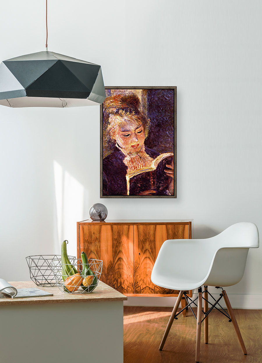 Woman Reading Reproduction