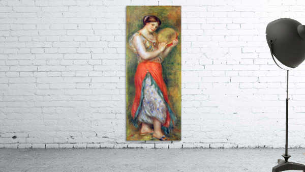Dancer with tamborine Wall Preview