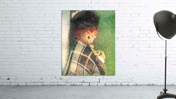 Lady with veil Wall Preview