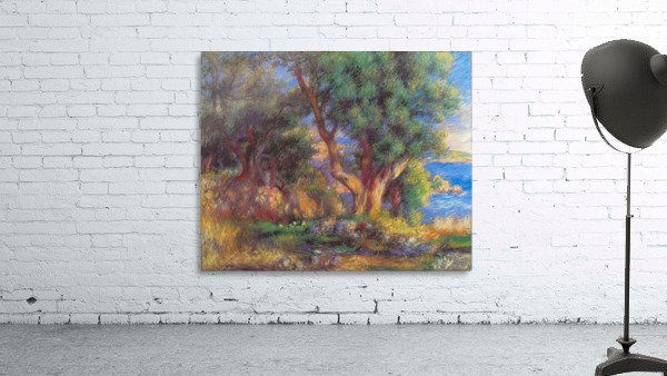 Landscape in Menton Wall Preview