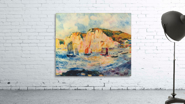 Sea and Cliffs Wall Preview