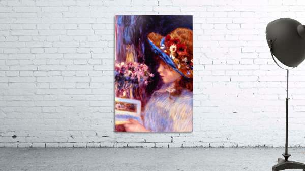 Girl Reading Wall Preview