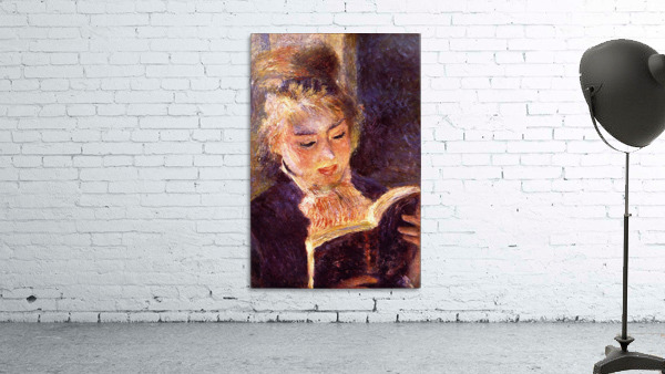 Woman Reading Wall Preview