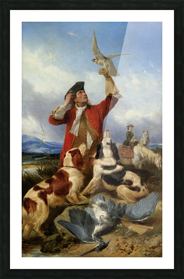 Hawking 1863 Picture Frame print