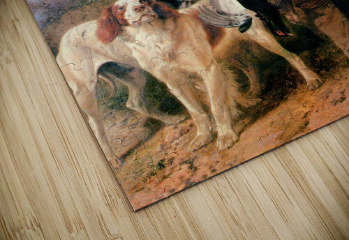 Gamekeeper with Dogs Richard Ansdell puzzle