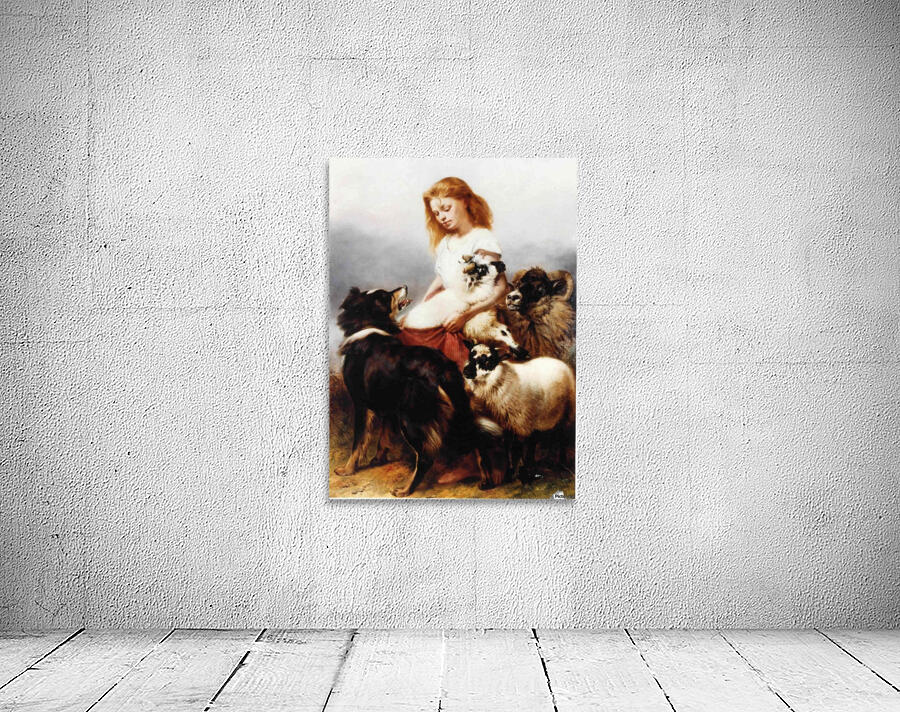The Herd Lassie Wall Preview