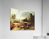Landscape with Rainbow Acrylic Print