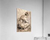 Sitting girl Acrylic Print