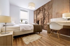 Heckenpfad Mural print