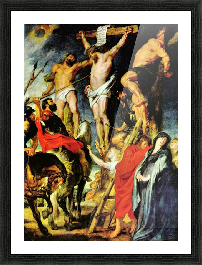 Crucifixion Picture Frame print