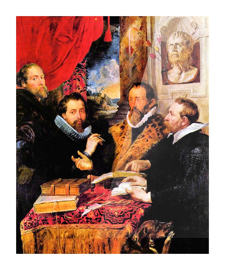Four Philosophers Picture Frame print