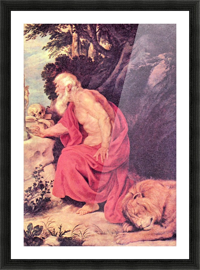 Hieronymus Picture Frame print
