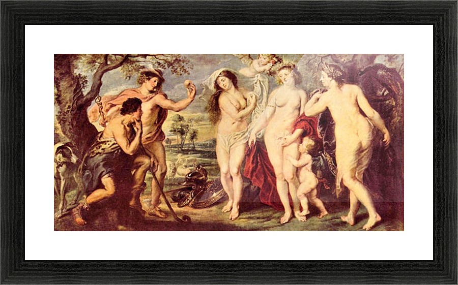 Paris 2 Picture Frame print