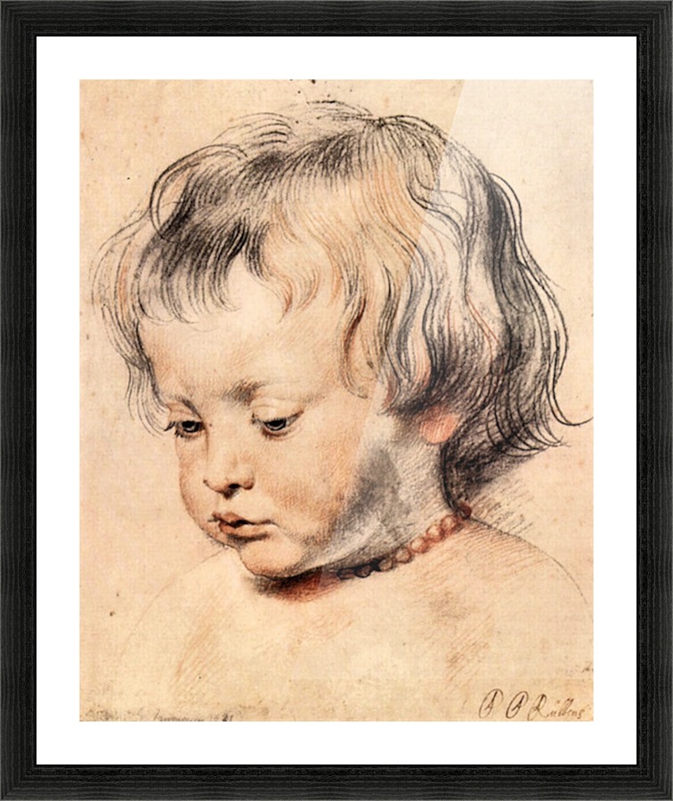 Rubens Son Nicholas 2 Picture Frame print