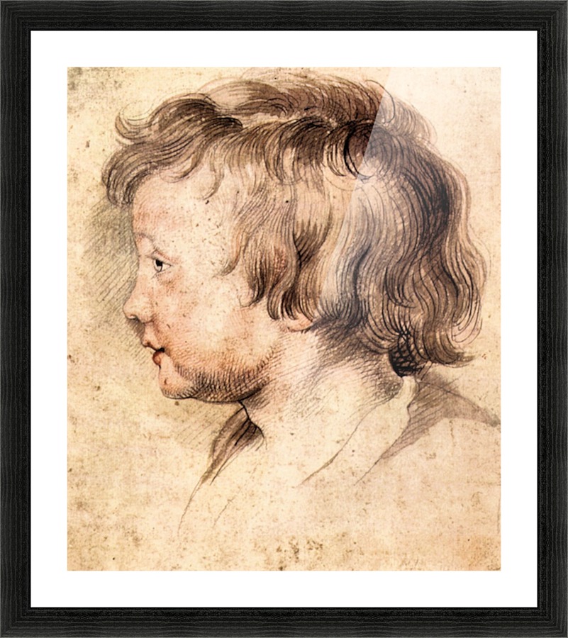 Son Albert Picture Frame print