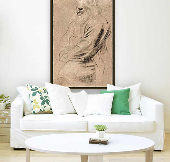 Sitting Greis Reproduction