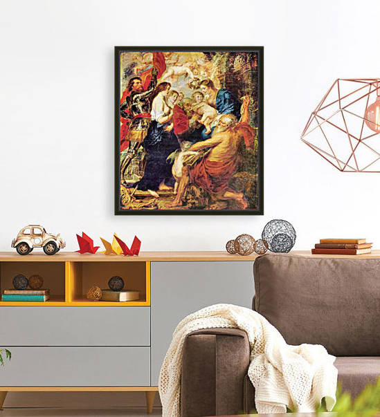 Madonna with Saints by Rubens