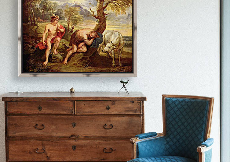 Mercury and Argus by Rubens