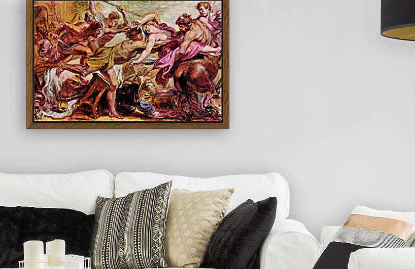 Rape of Hippodameia by Rubens