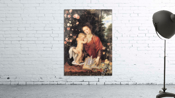 Mary with child Wall Preview