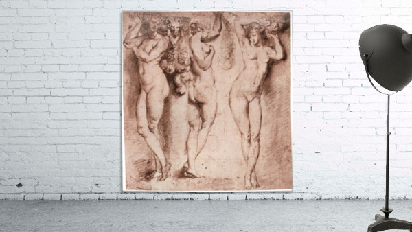 Three caryatids Wall Preview