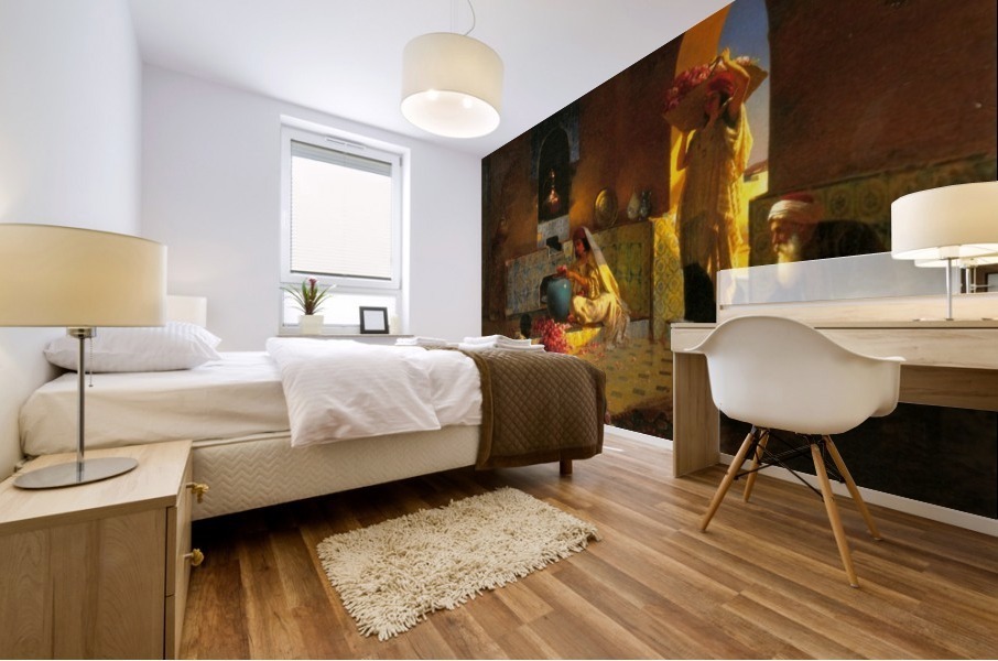 The Perfume Maker Mural print