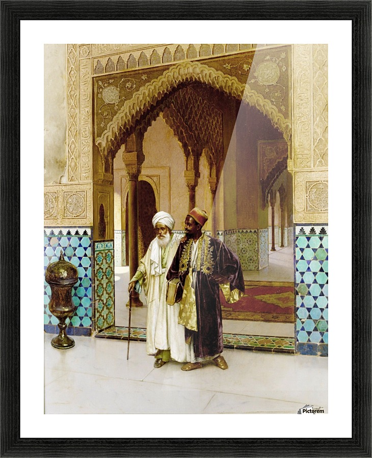 After Prayers Picture Frame print